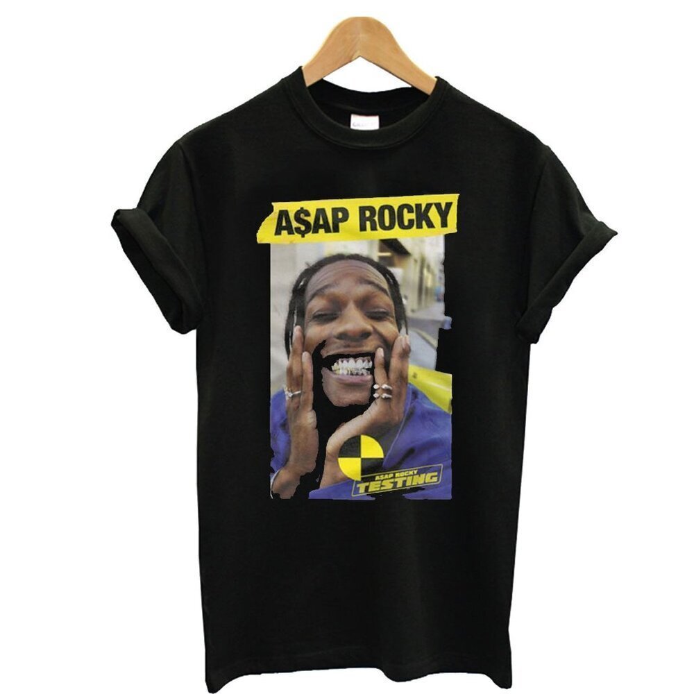 ASAP Rocky Shirt, Men Women Graphic Rap Music Fan Unisex Streetwear Tee 05